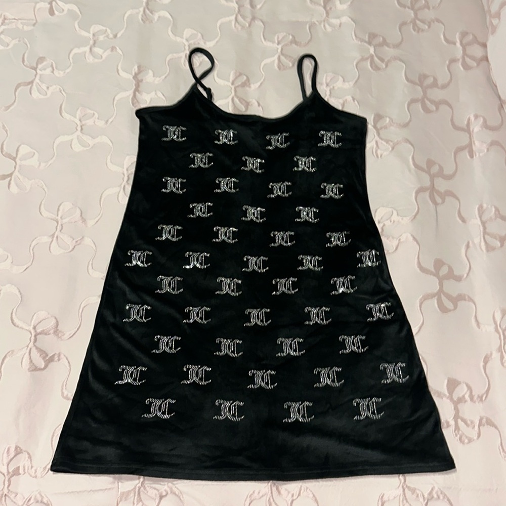 Juicy Couture Black Velour Sleep dress
